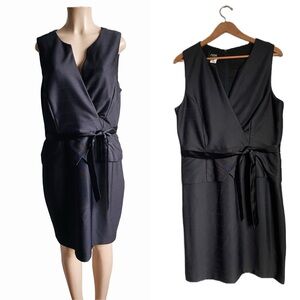 NOX Anabel Formal Sleeveless Bow Tie V-Neck Dress Cocktail Party Wedding LBD